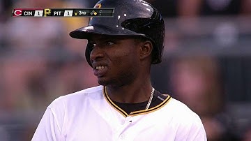 CIN@PIT: Polanco ties Clemente with hit streak