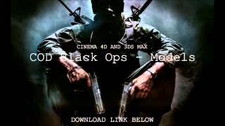 Cinema 4D/ 3DS Max | Black Ops 3D Models (Free Download)