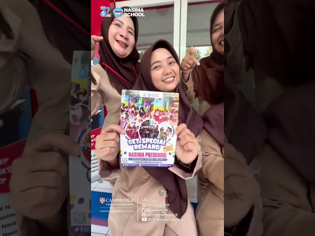 Kreasi HUT 32 Sekolah Nasima Tim DC