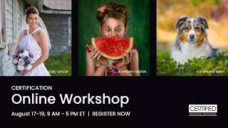 Prepare for Your Certified Professional Photographer Exams | Online CPP Workshop