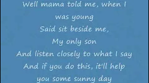 Shinedown - "Simple Man" (Lyrics)