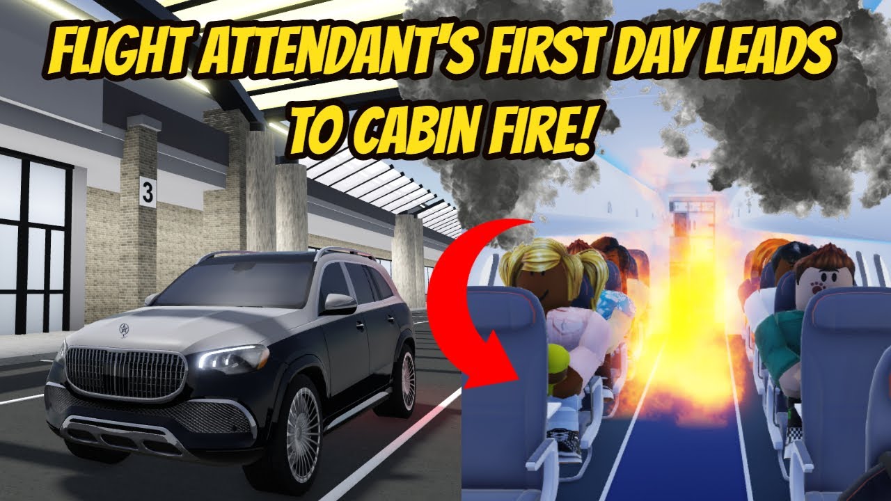 Greenville, Wisc Roblox l HUGE Plane Cabin FIRE EMERGENCY Landing Update Roleplay
