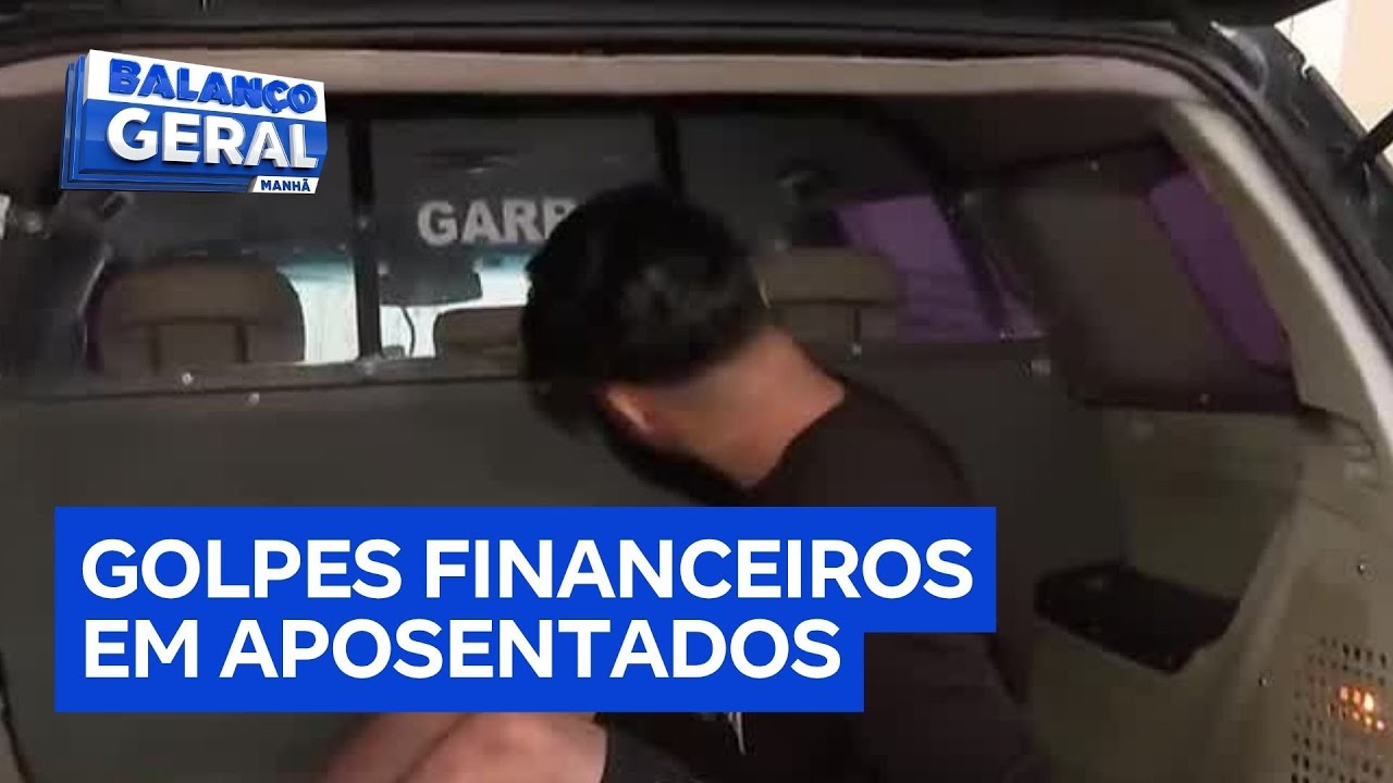 Operação policial prende quadrilha que aplicava golpes financeiros em aposentados no interior de SP