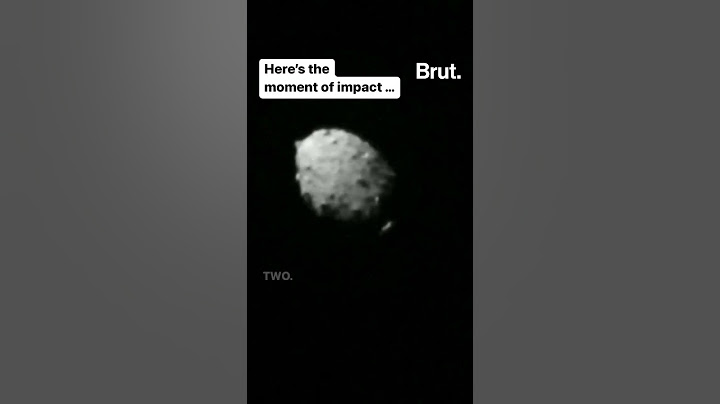 In an unprecedented experiment, NASA successfully crashed a spacecraft into an asteroid.