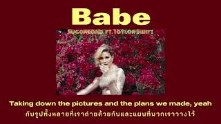 [ENG/THAISUB] Babe - Sugarland ft. Taylor Swift | moodv