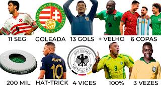 EXPLICANDO TODOS os RECORDES DA COPA DO MUNDO!