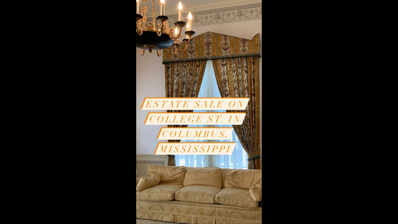A Decorator's DREAM! Inside Look of an Estate Sale in Columbus, Mississippi