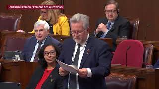 Senator Rob Black - Question Regarding Aafc Research Station Closures - February 26, 2025