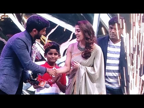 Dulquer Salman Mass Entry at Vijay TV Awards 2018