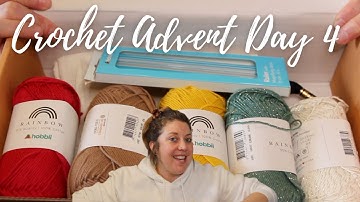 Crochet Advent Day 4 | Hobbii | Crochet VLOGMAS 2022 (Part 1)
