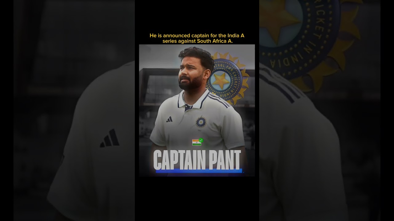 Rishabh pant captain🔥 