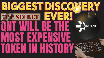 Why Quant QNT Could Be The Most Expensive Token Ever!