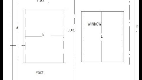 Transformer degine| window space factor | window area #electricalengineering #electronic