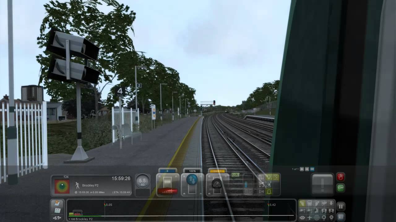 Railworks TS2015 - South London Lines Test Run - YouTube