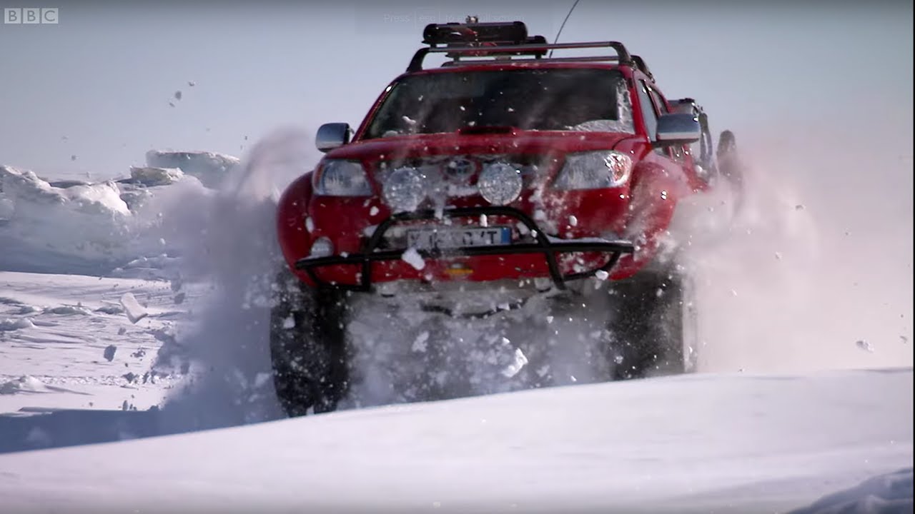 In The Ice Field - Special (Part 4) Top Gear YouTube