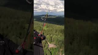 Cloud Surfing in Oslo paragliding oslo norge clouds scandinavia