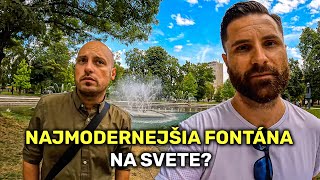 NAJMODERNEJŠIA FONTÁNA NA SVETE JE V KOŠICIACH | Košice plávajúca fontána 2022 4K video