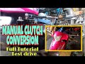 Smash 115 || Manual Clutch Conversion