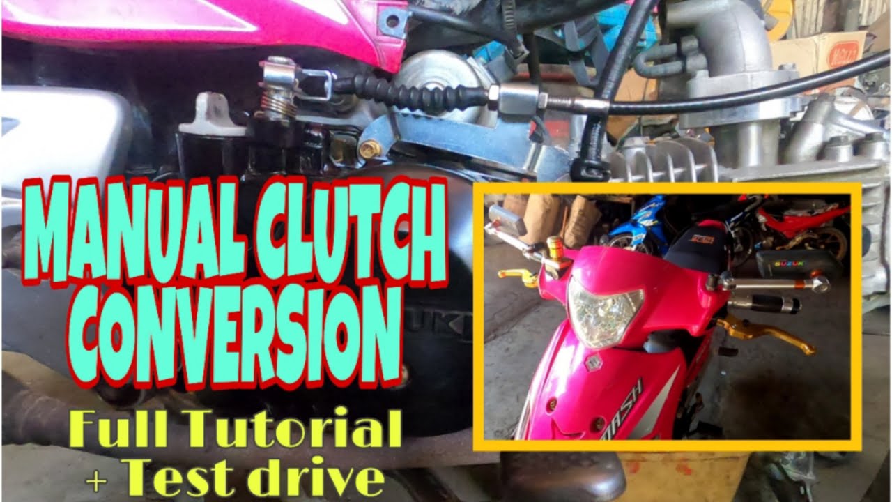 Smash 115 Manual Clutch Conversion YouTube