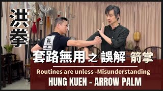 套路無用之誤解 洪拳 - 箭掌 Routines are unless - Misunderstanding Hung Kuen - Arrow Palm