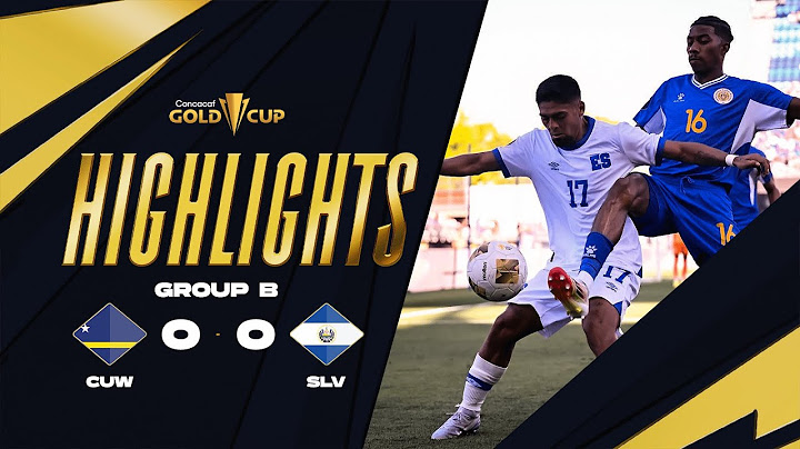 Curacao 0-0 El Salvador | Gold Cup 2025 | Group Stage