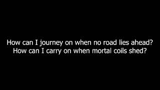 Evile - when mortal coils shed (lyrics/karaoke)