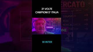 21 VOLTE CAMPIONI D' ITALIA #inter