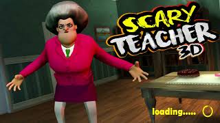 SCARY TEACHER 3D - Teacher Vs Squid game - डरावना शिक्षक 35 - हंसी के क्षण