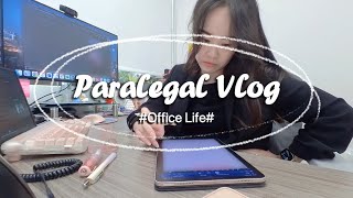 💕LAW FIRM PARALEGAL💕 | A Day In My Life Vlog | What is a Paralegal | Paralegal vs. Attorney