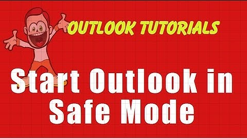 how to start outlook in safe mode to troubleshoot