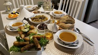 طاولة اول يوم رمضان2020باطباق جزائرية 
