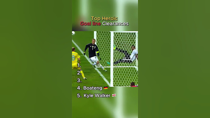 Top Heroic Goal Line Clearances in Football