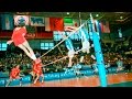 TOP 50 Best Volleyball Attacks Over The Line | Line Spike | Line Shot