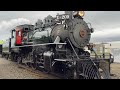 Santa Maria Valley 2-6-2 #205 Prairie steam engine run by in Lebanon Oregon #train #steamlocomotive