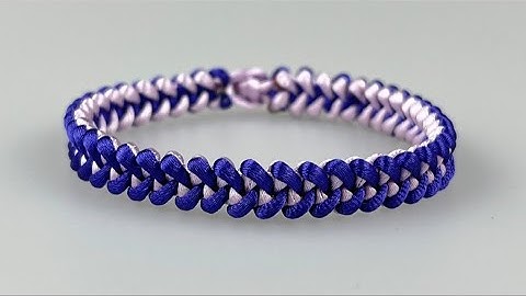 Hướng dẫn cách thắt dây vòng đeo tay đẹp mắt