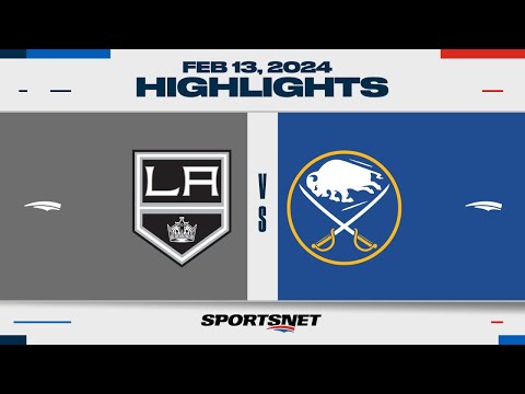 NHL Highlights | Kings vs. Sabres - February 13, 2024
