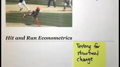 H&R13 Testing for Structural Change