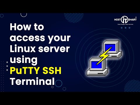 How To Access Your Linux Server Using PuTTY SSH Terminal | Host IT Smart Tutorials