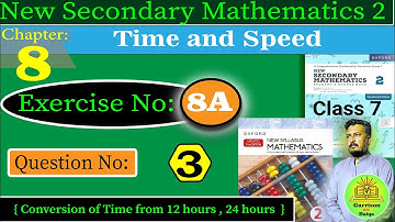 Exercise 8A Question No:3 APS #maths  7th Class || New Secondary Mathematics 2