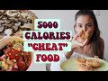 I ate 5000 CALORIES for a week *CHEAT FOOD day*