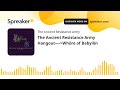 The Ancient Resistance Army Hangout—-Whöre of Babylôn (part 4 of 9)