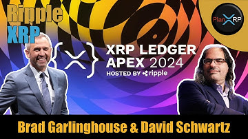 XRPL Apex 2024  - Brad Garlinghouse and David Schwartz