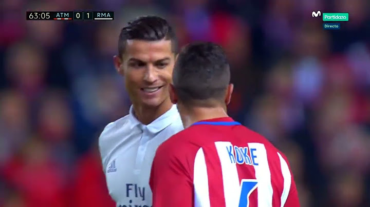 Cristiano Ronaldo Vs Atletico Madrid LA LIGA 2016/2017  FULL HD.