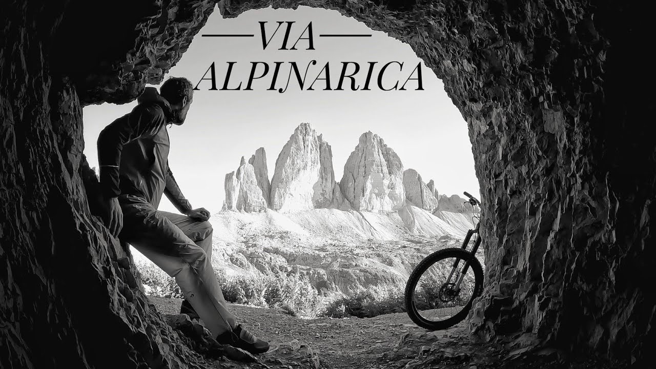 VIA ALPINARICA : mountain biking across the Alps [trailer]