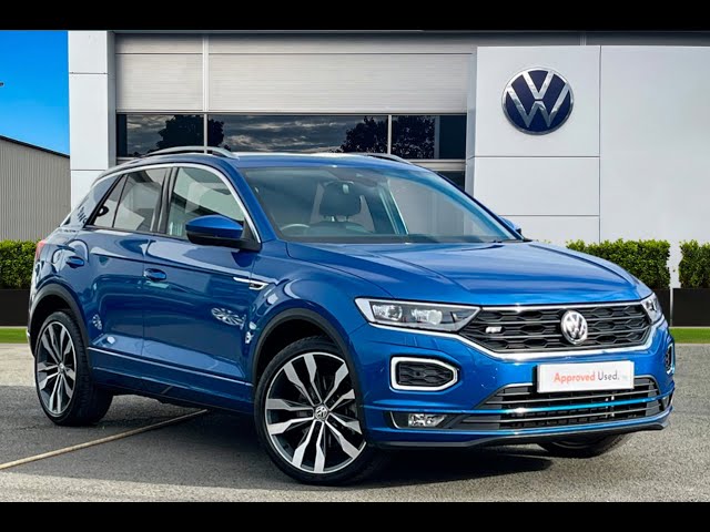 Volkswagen T-Roc R-Line 2.0 TDI 150 DSG 4Motion GPS Virtual Mode TO ACC DCC  Beats Hayon JA 19 Garantie Vw 31/01/2024 ou 90.000 km - Pf Motors