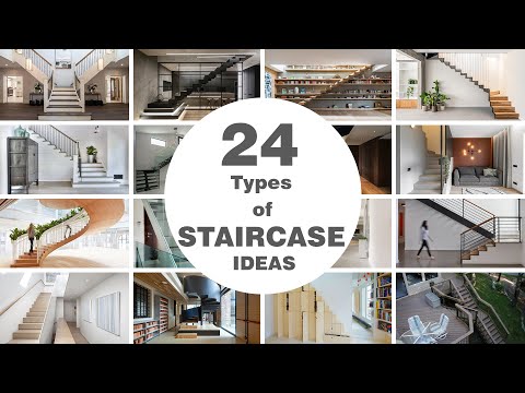 Video: Types of stairs