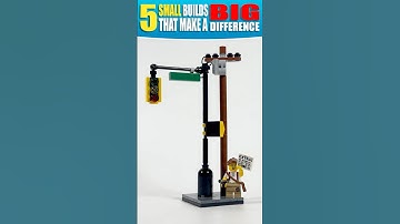 How to Build a Lego Traffic Light!