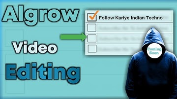 @Algrow Video Editing 🔥/ How To Edit Video Like Algrow In Moble / Kinemaster Video Editing