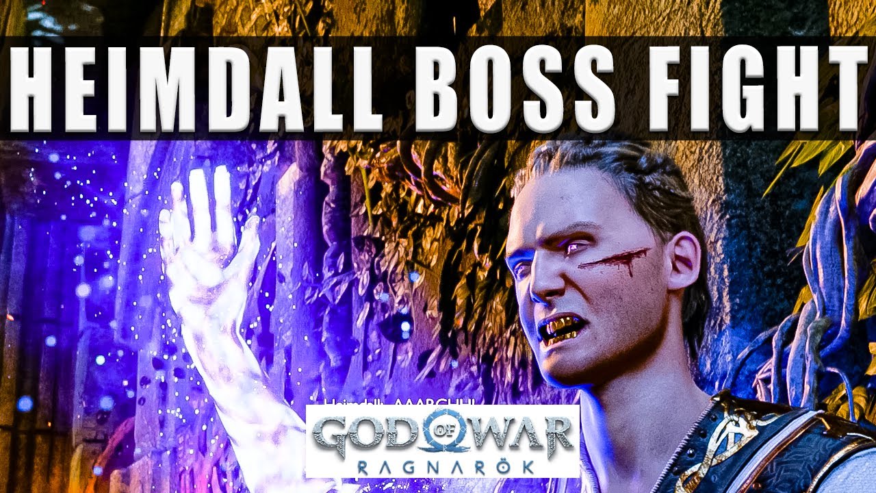 Heimdall Boss Fight FISTS ONLY (pt.1) #godofwarragnarok #gow #kratos #