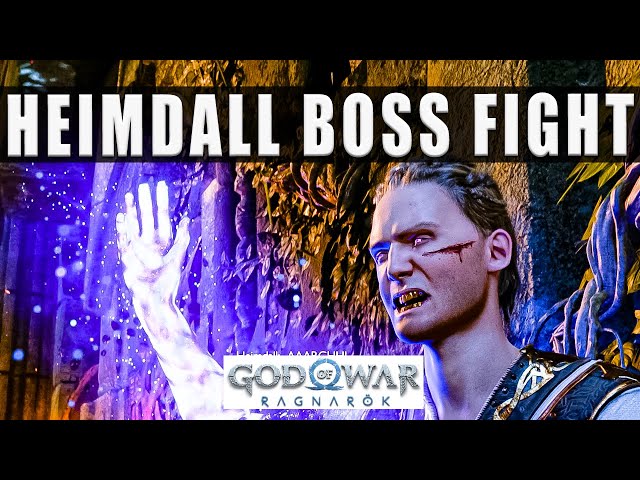 Heimdall God of War Ragnarok: How to beat this boss in Vanaheim? - video  Dailymotion